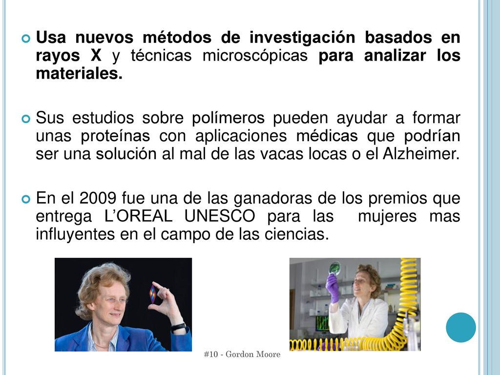 Usa nuevos métodos de investigación basados en rayos X y técnicas microscópicas para analizar los materiales.