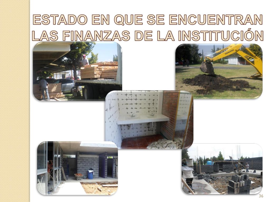 ESTADO EN QUE SE ENCUENTRAN LAS FINANZAS DE LA INSTITUCIÓN