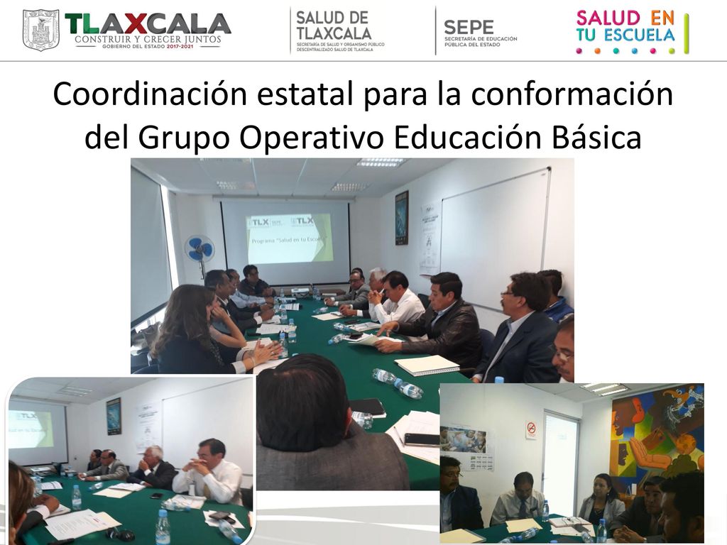 Coordinación estatal para la conformación del Grupo Operativo Educación Básica