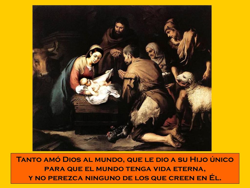 y no perezca ninguno de los que creen en Él.