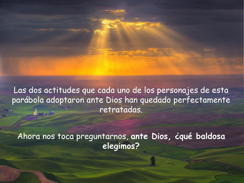 Ahora nos toca preguntarnos, ante Dios, ¿qué baldosa elegimos