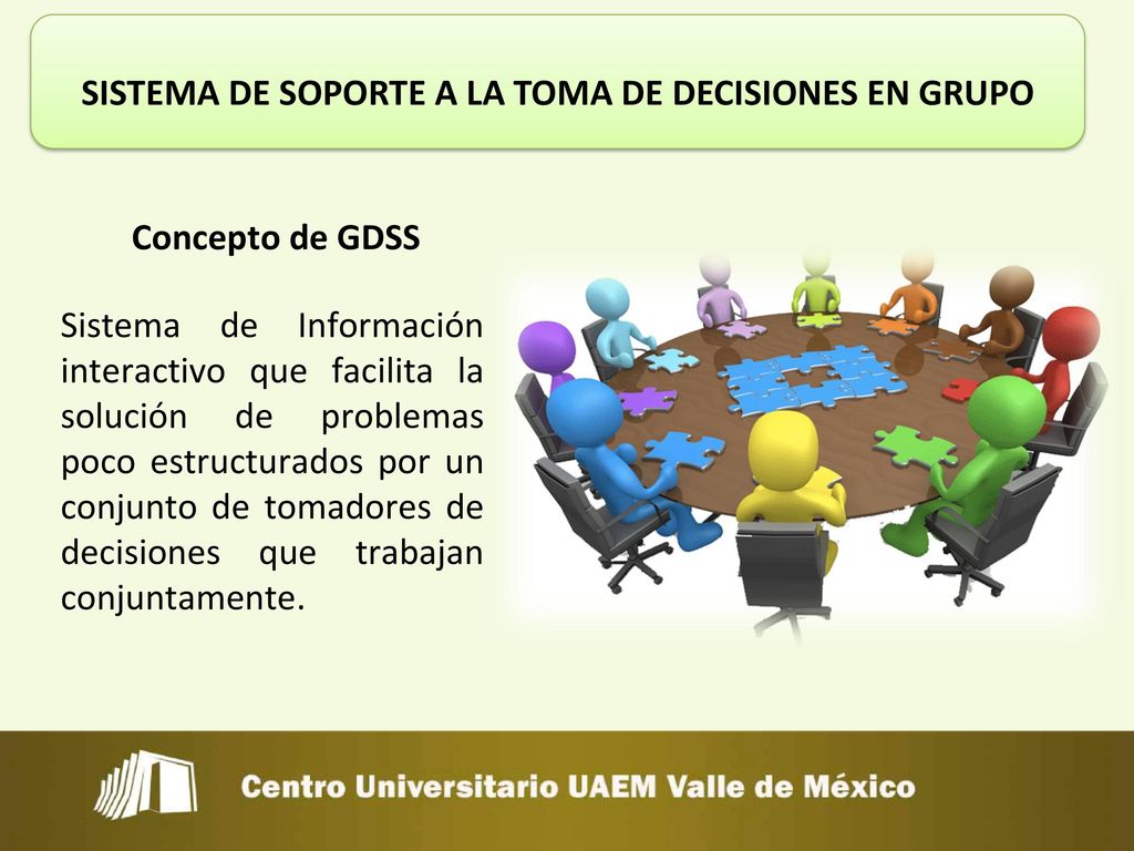 SISTEMA DE SOPORTE A LA TOMA DE DECISIONES EN GRUPO