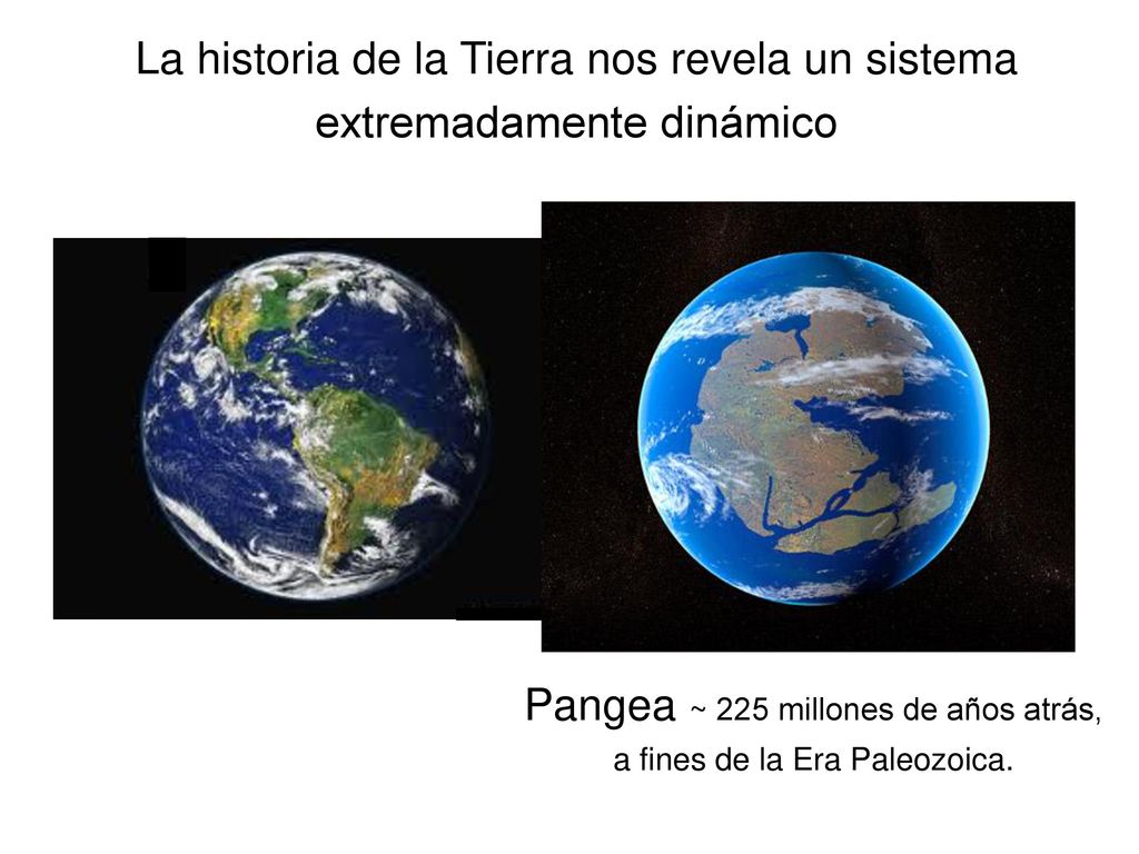 La historia de la Tierra nos revela un sistema extremadamente dinámico