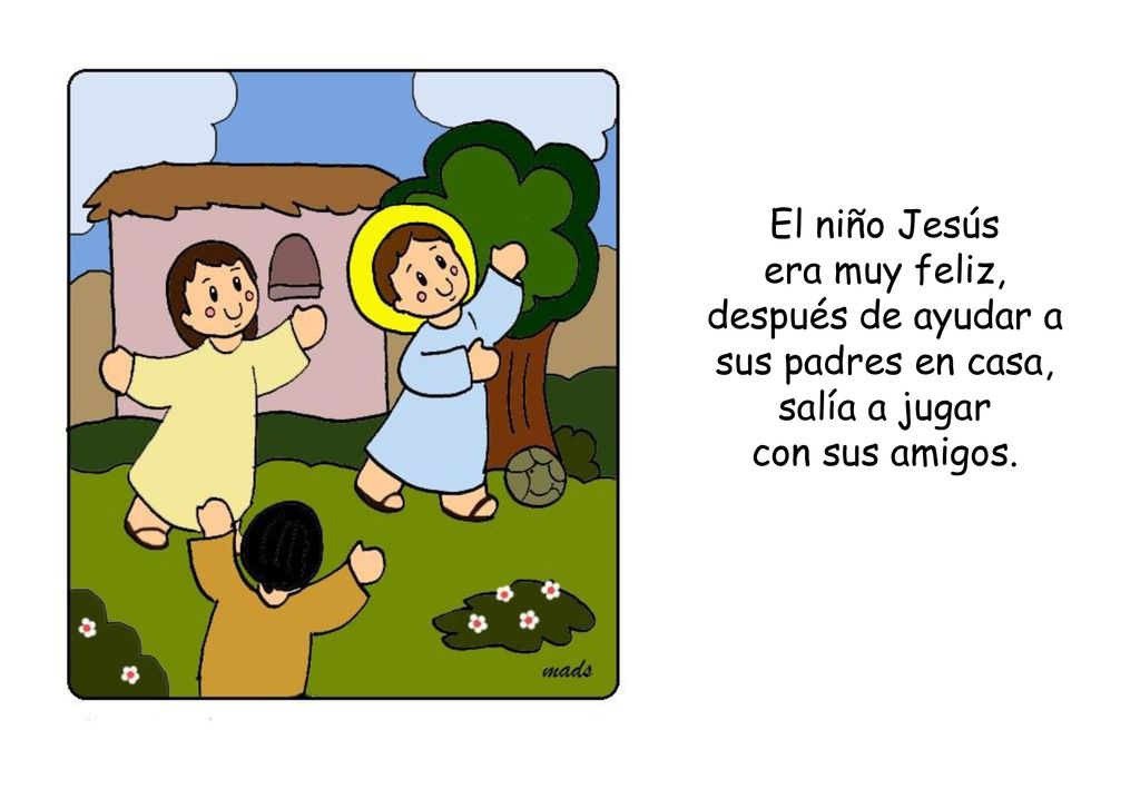 después de ayudar a sus padres en casa, salía a jugar