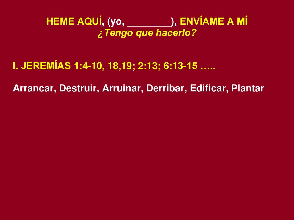 HEME AQUÍ, (yo, ________), ENVÍAME A MÍ ¿Tengo que hacerlo