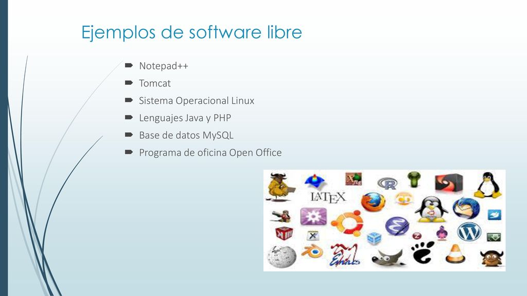 Ejemplos de software libre