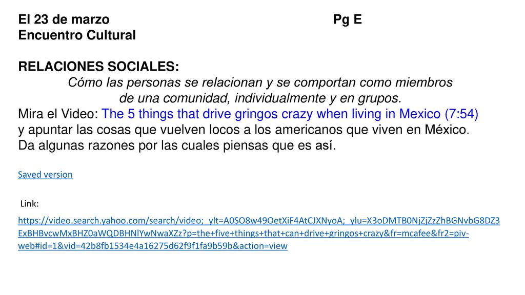 Cómo las personas se relacionan y se comportan como miembros