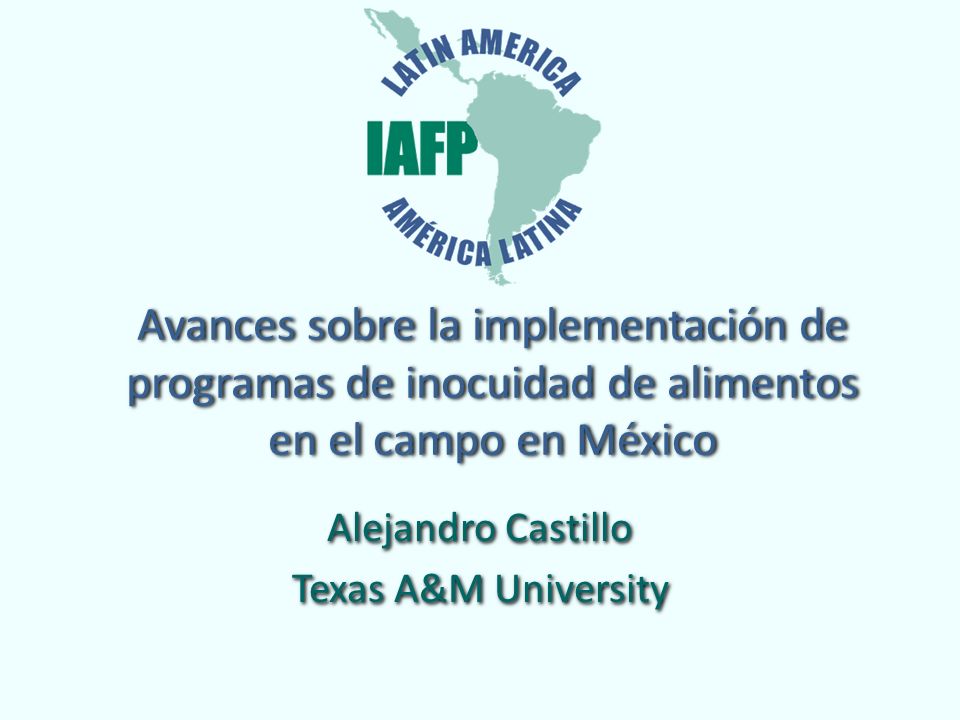 Alejandro Castillo Texas A&M University