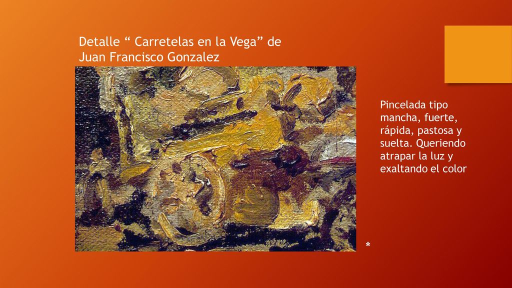 * Detalle Carretelas en la Vega de Juan Francisco Gonzalez