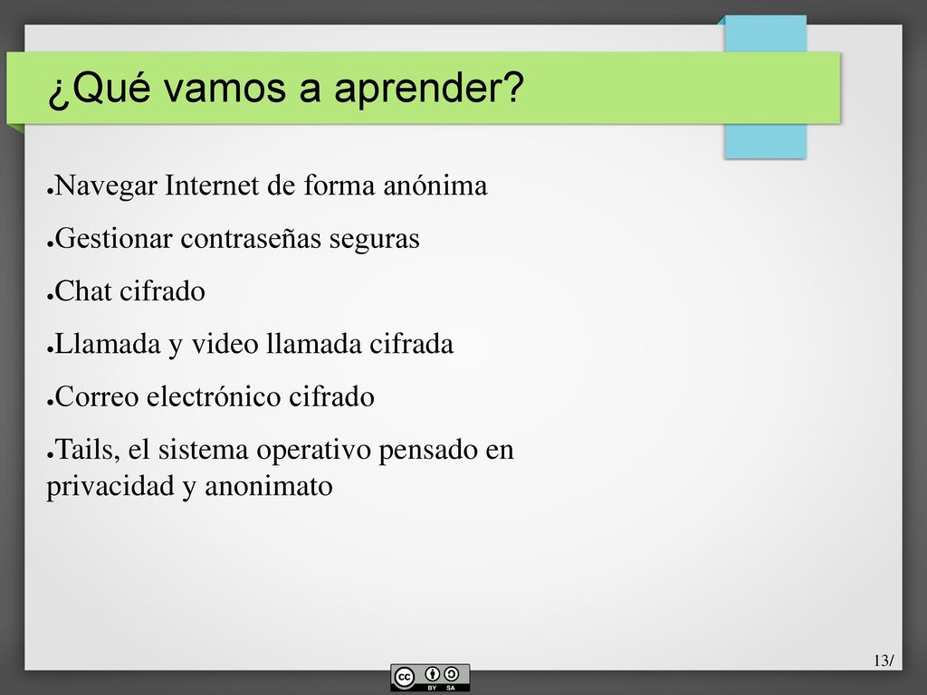 ¿Qué vamos a aprender Navegar Internet de forma anónima