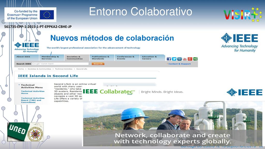 Entorno Colaborativo Nuevos métodos de colaboración /