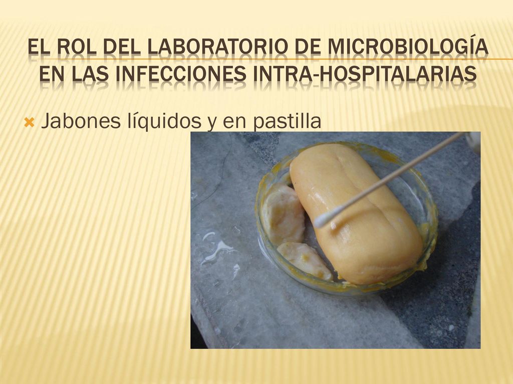 EL ROL DEL LABORATORIO DE MICROBIOLOGÍA en las infecciones intra-hospitalarias