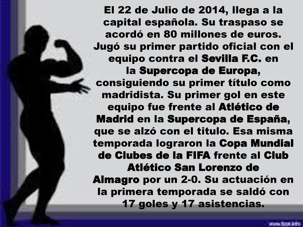 El 22 de Julio de 2014, llega a la capital española