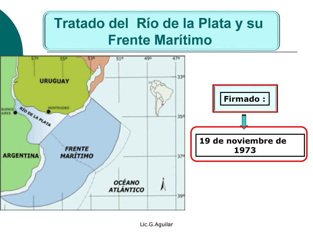 Tratado del Río de la Plata y su Frente Marítimo