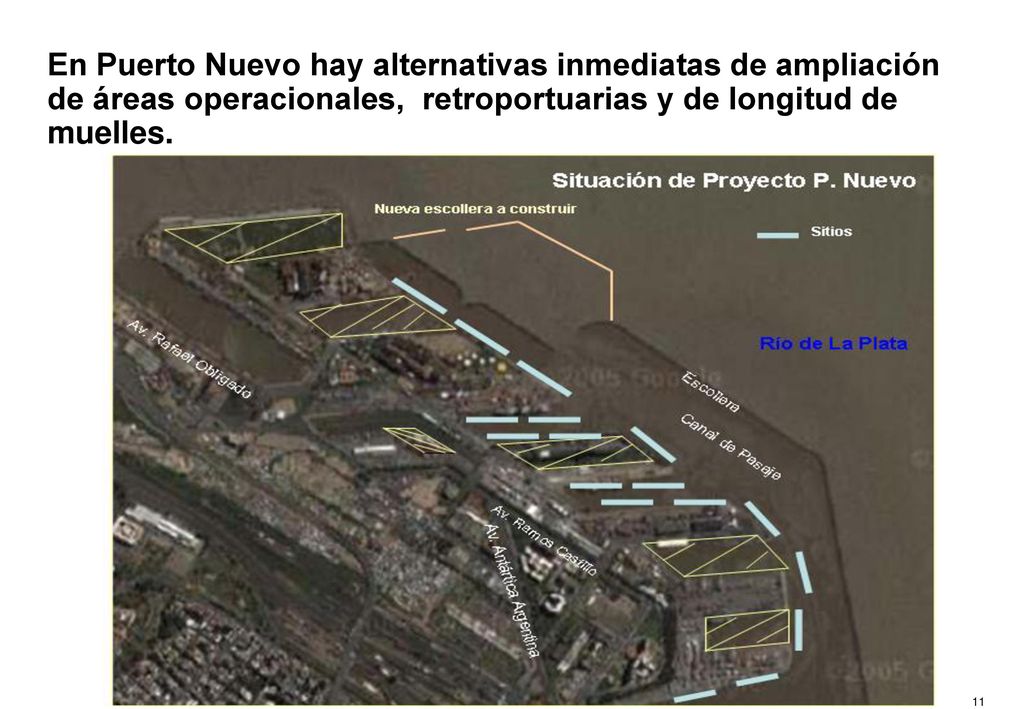 Pese a que se ha analizado una alternativa de desarrollo de la infraestructura física un poco mas ambiciosa que la del Plan Maestro, la propuesta por el mismo es una alternativa muy vigente.