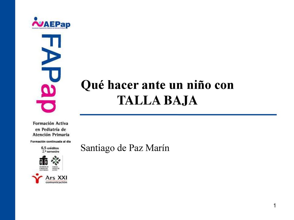 Qué hacer ante un niño con TALLA BAJA