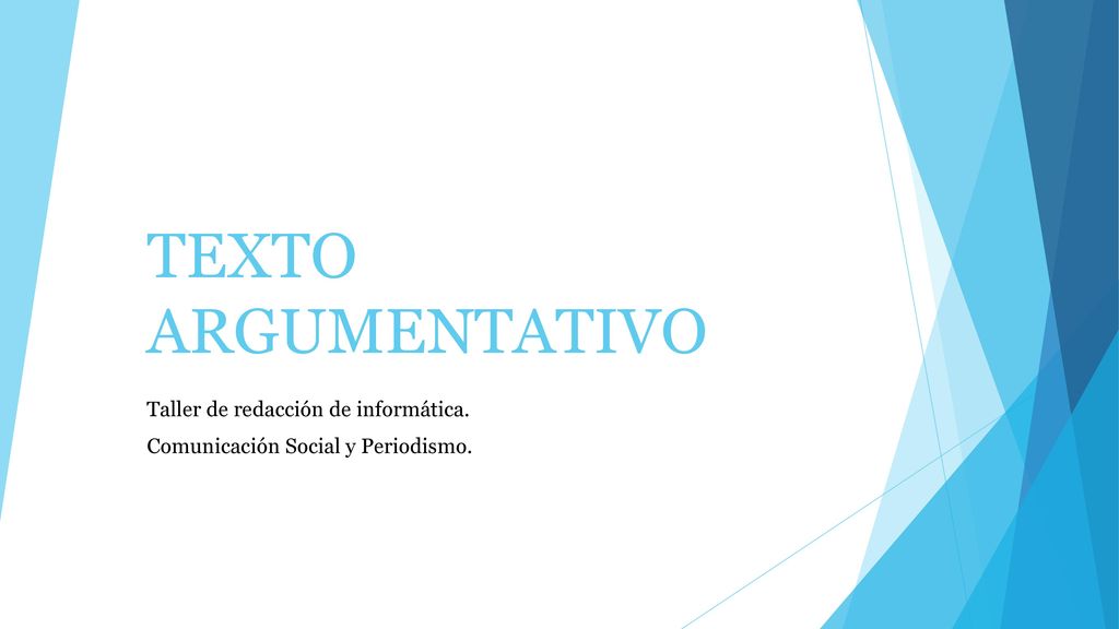 Taller de redacción de informática. Comunicación Social y Periodismo.
