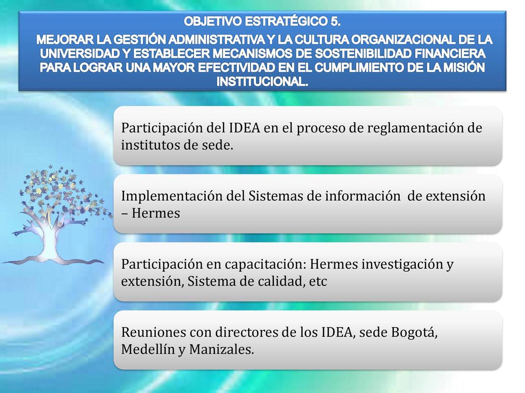 Implementación del Sistemas de información de extensión – Hermes