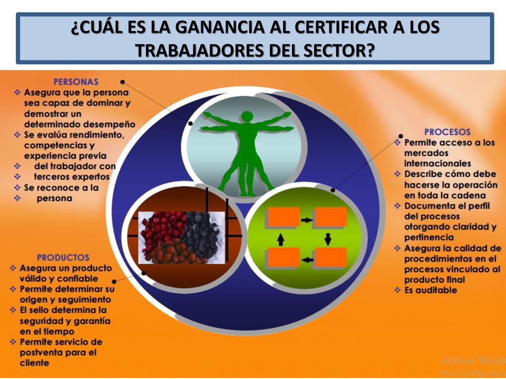 ¿CUÁL ES LA GANANCIA AL CERTIFICAR A LOS TRABAJADORES DEL SECTOR