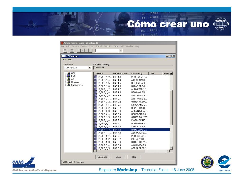 Cómo crear uno Singapore Workshop – Technical Focus - 16 June 2008