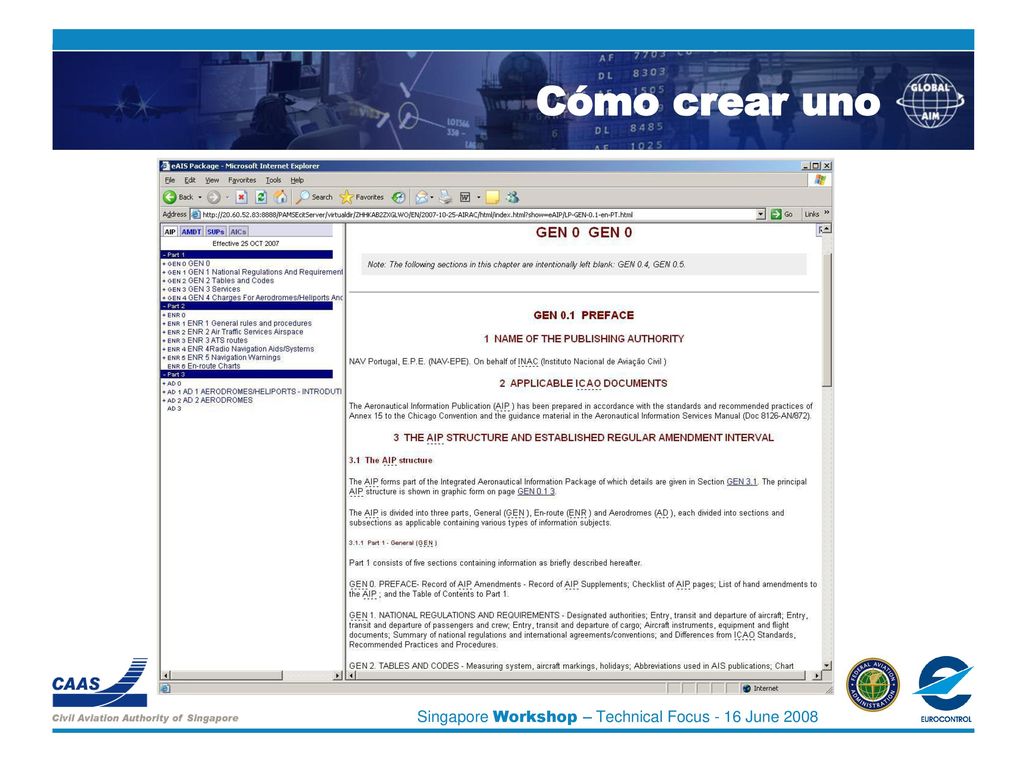 Cómo crear uno Singapore Workshop – Technical Focus - 16 June 2008