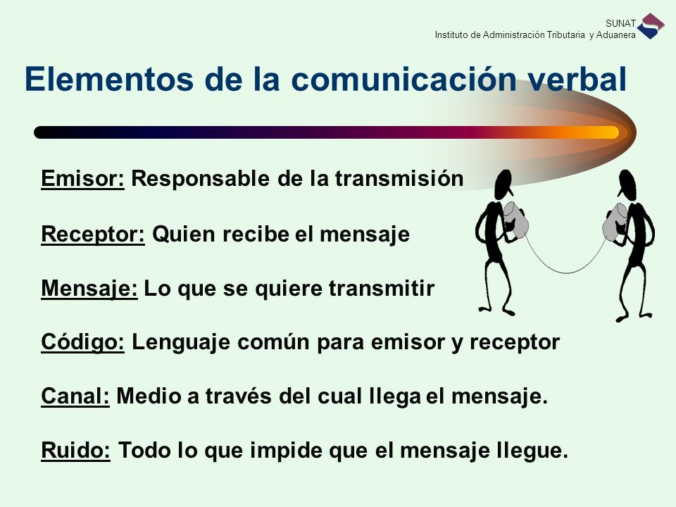 Elementos de la comunicación verbal