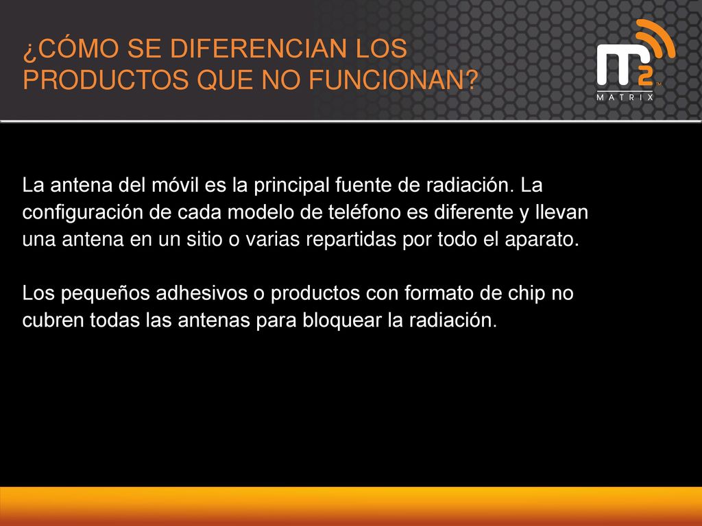 ¿CÓMO SE DIFERENCIAN LOS PRODUCTOS QUE NO FUNCIONAN