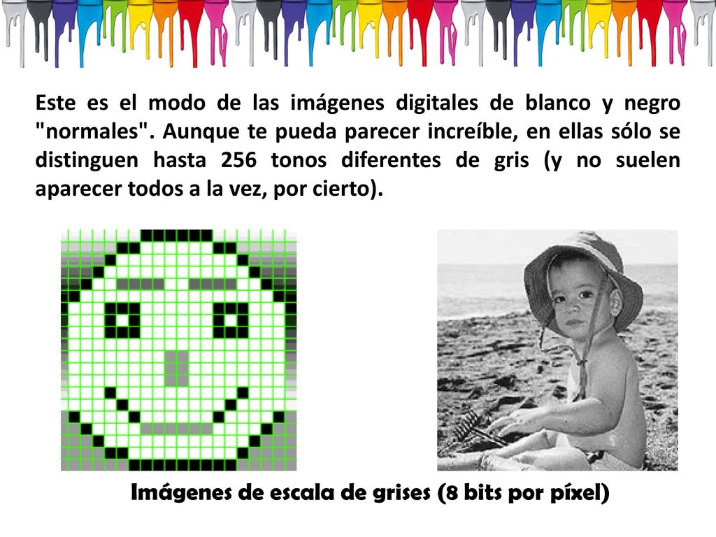 Este es el modo de las imágenes digitales de blanco y negro normales
