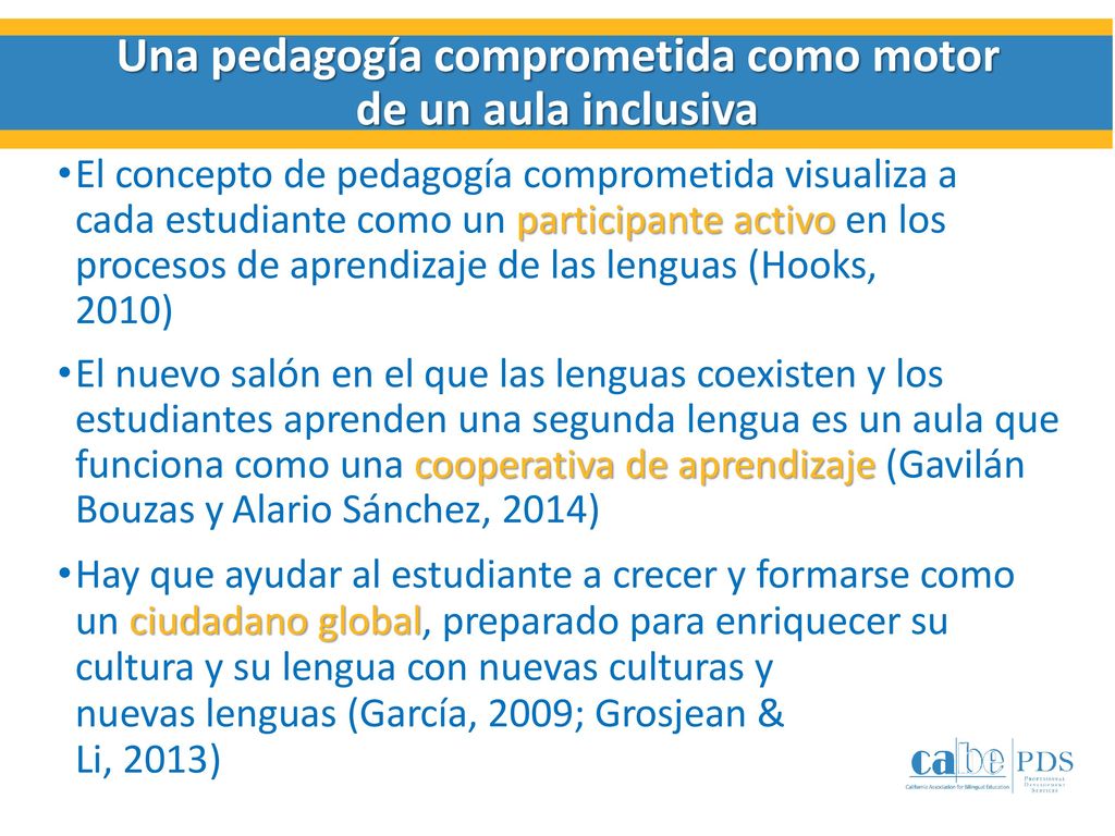 Una pedagogía comprometida como motor de un aula inclusiva