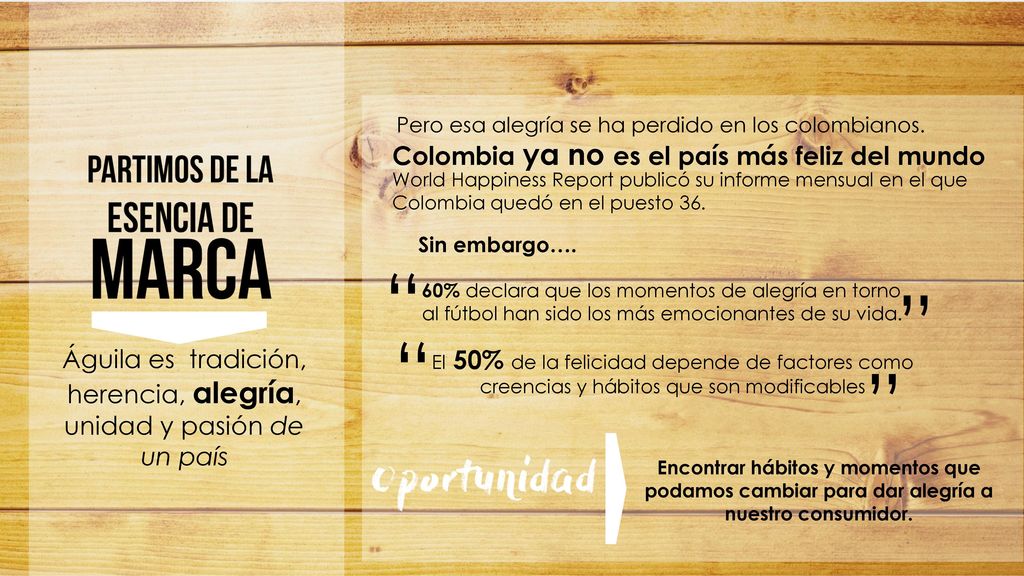 Águila es tradición, herencia, alegría, unidad y pasión de un país