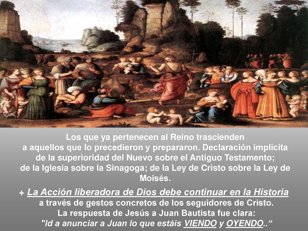 + La Acción liberadora de Dios debe continuar en la Historia