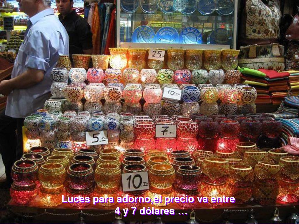 Luces para adorno,el precio va entre 4 y 7 dólares …