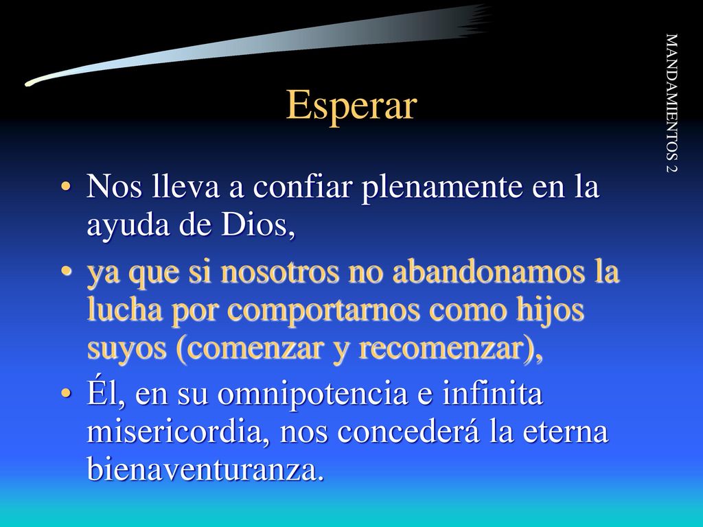 Esperar Nos lleva a confiar plenamente en la ayuda de Dios,