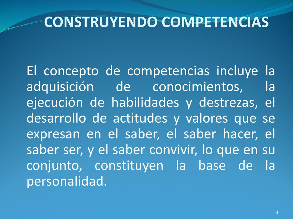 CONSTRUYENDO COMPETENCIAS