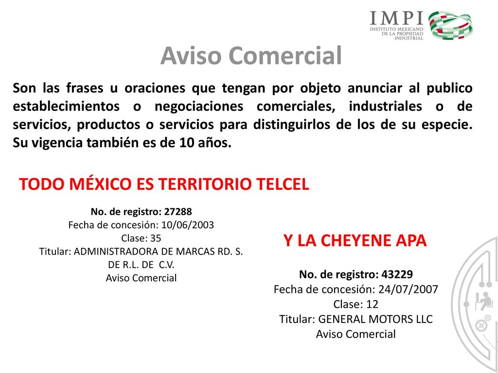 Aviso Comercial TODO MÉXICO ES TERRITORIO TELCEL Y LA CHEYENE APA