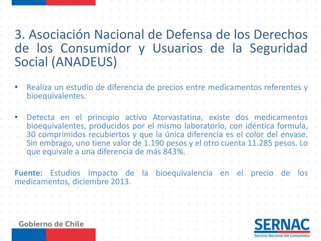 3. Asociación Nacional de Defensa de los Derechos de los Consumidor y Usuarios de la Seguridad Social (ANADEUS)