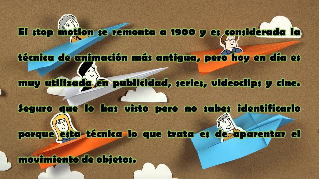 El stop motion se remonta a 1900 y es considerada la técnica de animación más antigua, pero hoy en día es muy utilizada en publicidad, series, videoclips y cine.