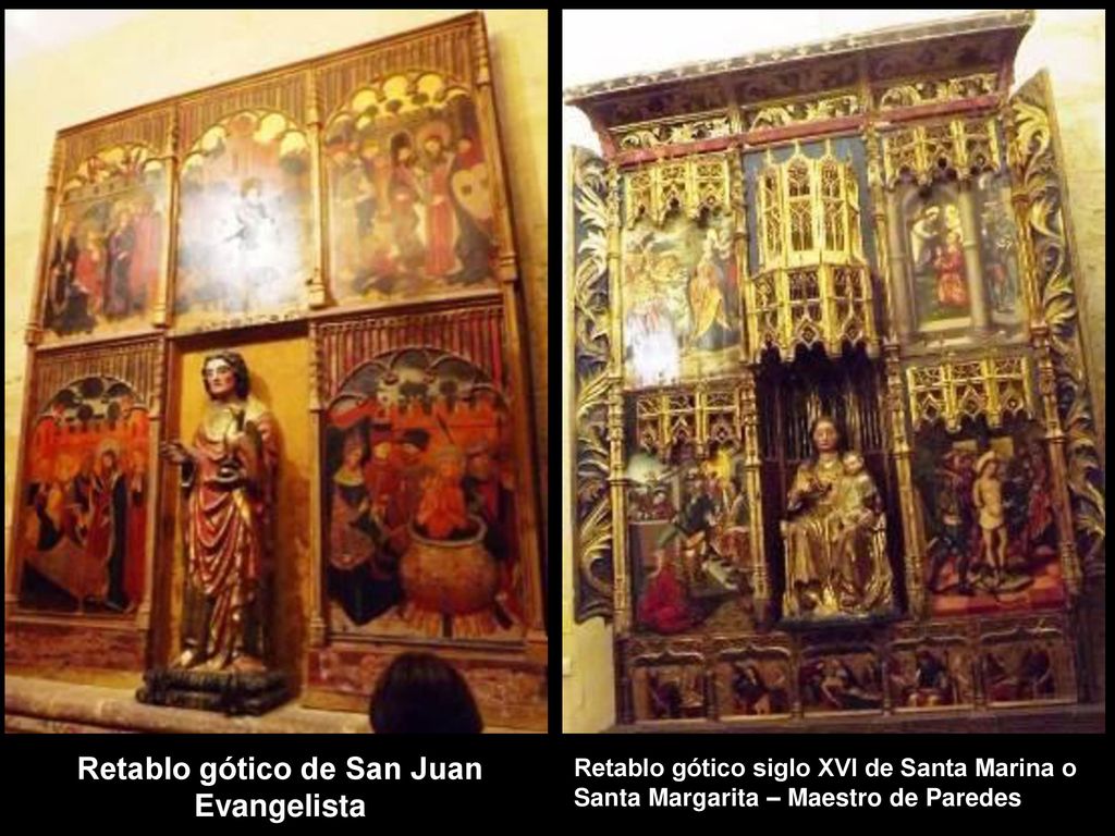 Retablo gótico de San Juan Evangelista