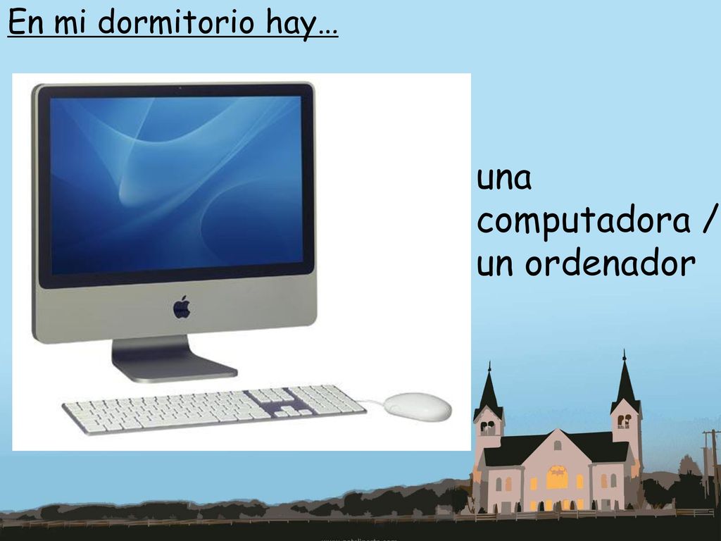 En mi dormitorio hay… una lámpara de techo