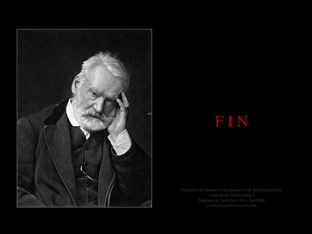 F I N Reedición de formato e incorporación de datos biográficos