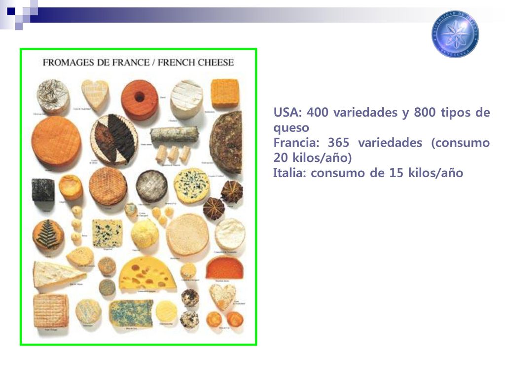 USA: 400 variedades y 800 tipos de queso