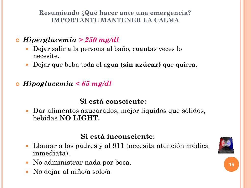 Resumiendo ¿Qué hacer ante una emergencia IMPORTANTE MANTENER LA CALMA