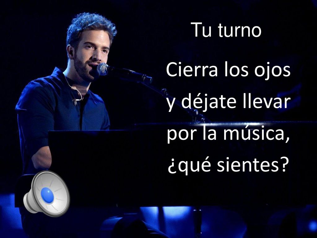 Cierra los ojos y déjate llevar por la música, ¿qué sientes