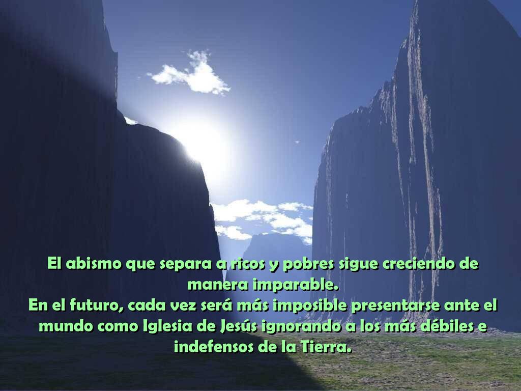 El abismo que separa a ricos y pobres sigue creciendo de manera imparable.