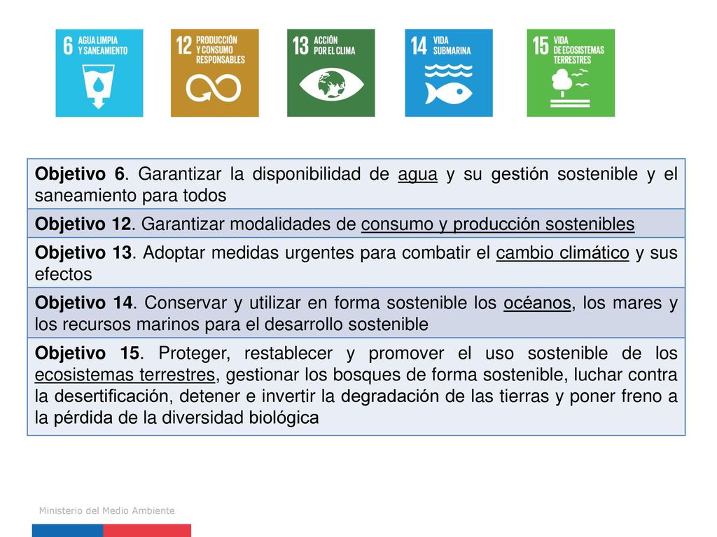 Objetivo 6. Garantizar la disponibilidad de agua y su gestión sostenible y el saneamiento para todos