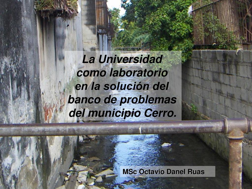 La Universidad como laboratorio en la solución del banco de problemas