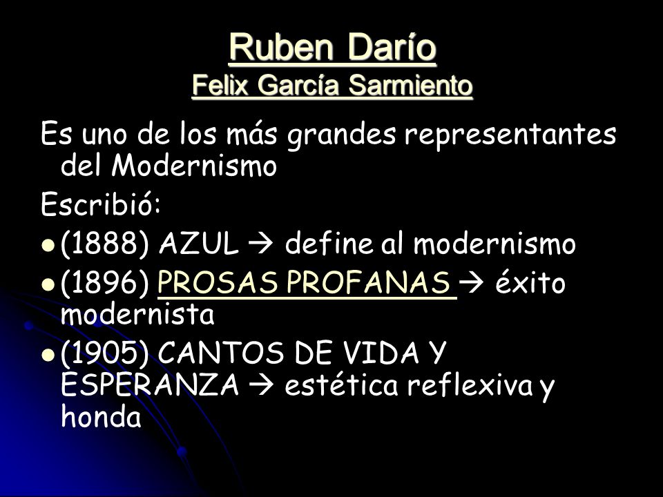 Ruben Darío Felix García Sarmiento