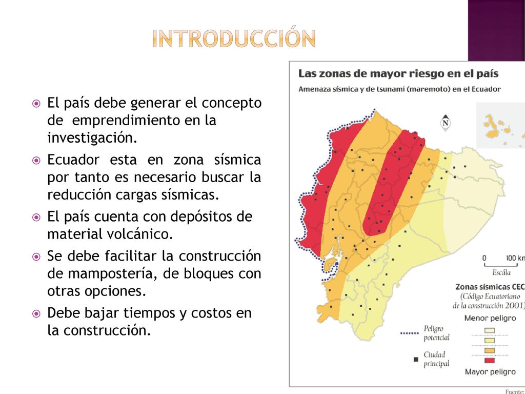 INTRODUCCIÓN El país debe generar el concepto de emprendimiento en la investigación.