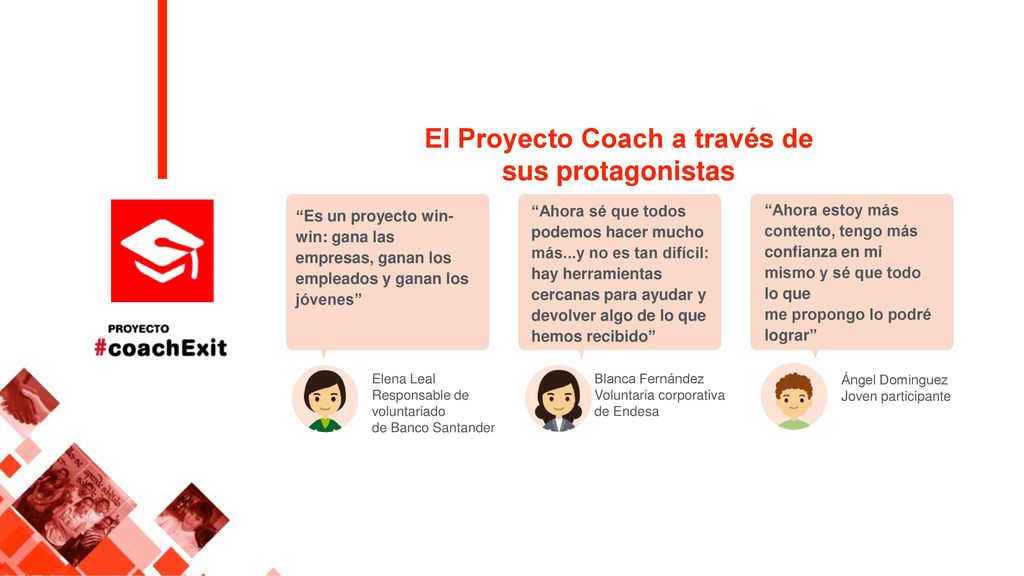 El Proyecto Coach a través de sus protagonistas