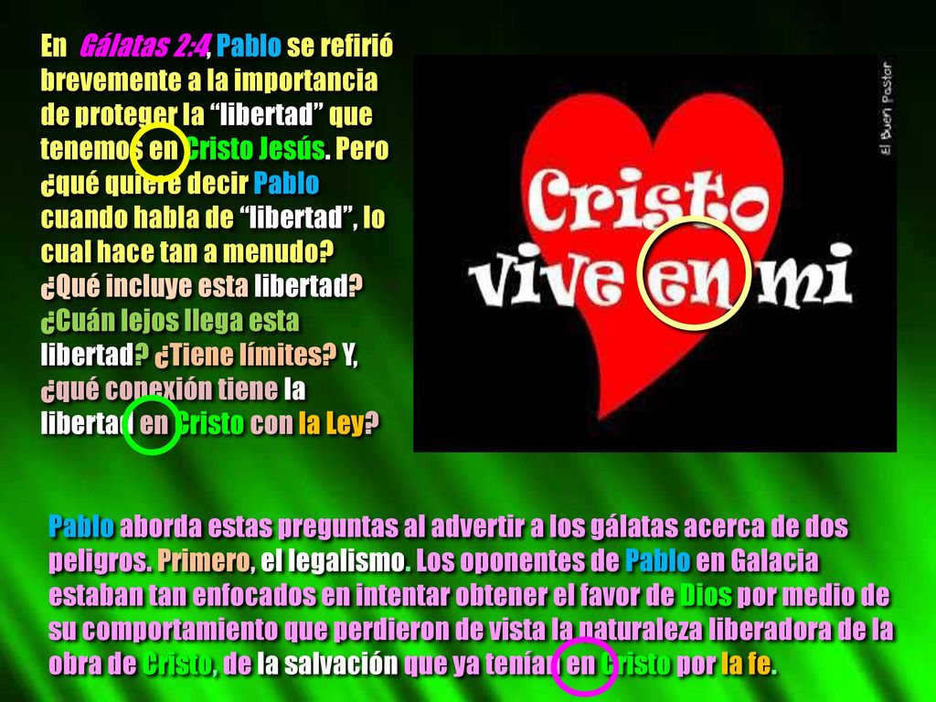 En Gálatas 2:4, Pablo se refirió brevemente a la importancia de proteger la libertad que tenemos en Cristo Jesús. Pero ¿qué quiere decir Pablo cuando habla de libertad , lo cual hace tan a menudo ¿Qué incluye esta libertad ¿Cuán lejos llega esta libertad ¿Tiene límites Y, ¿qué conexión tiene la libertad en Cristo con la Ley